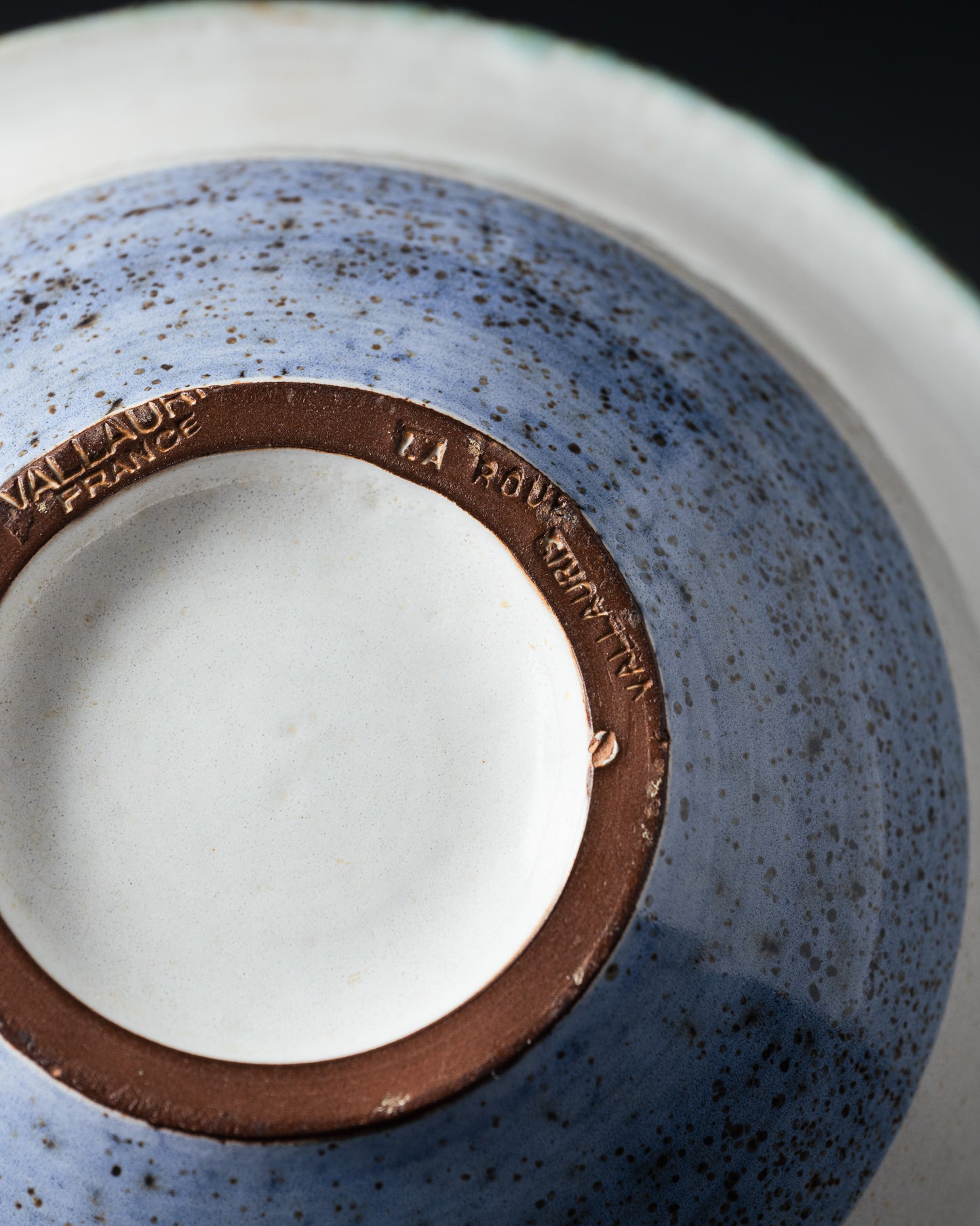 PLAT / SALADIER EN CÉRAMIQUE, LA ROUE, VALLAURIS, 1960s