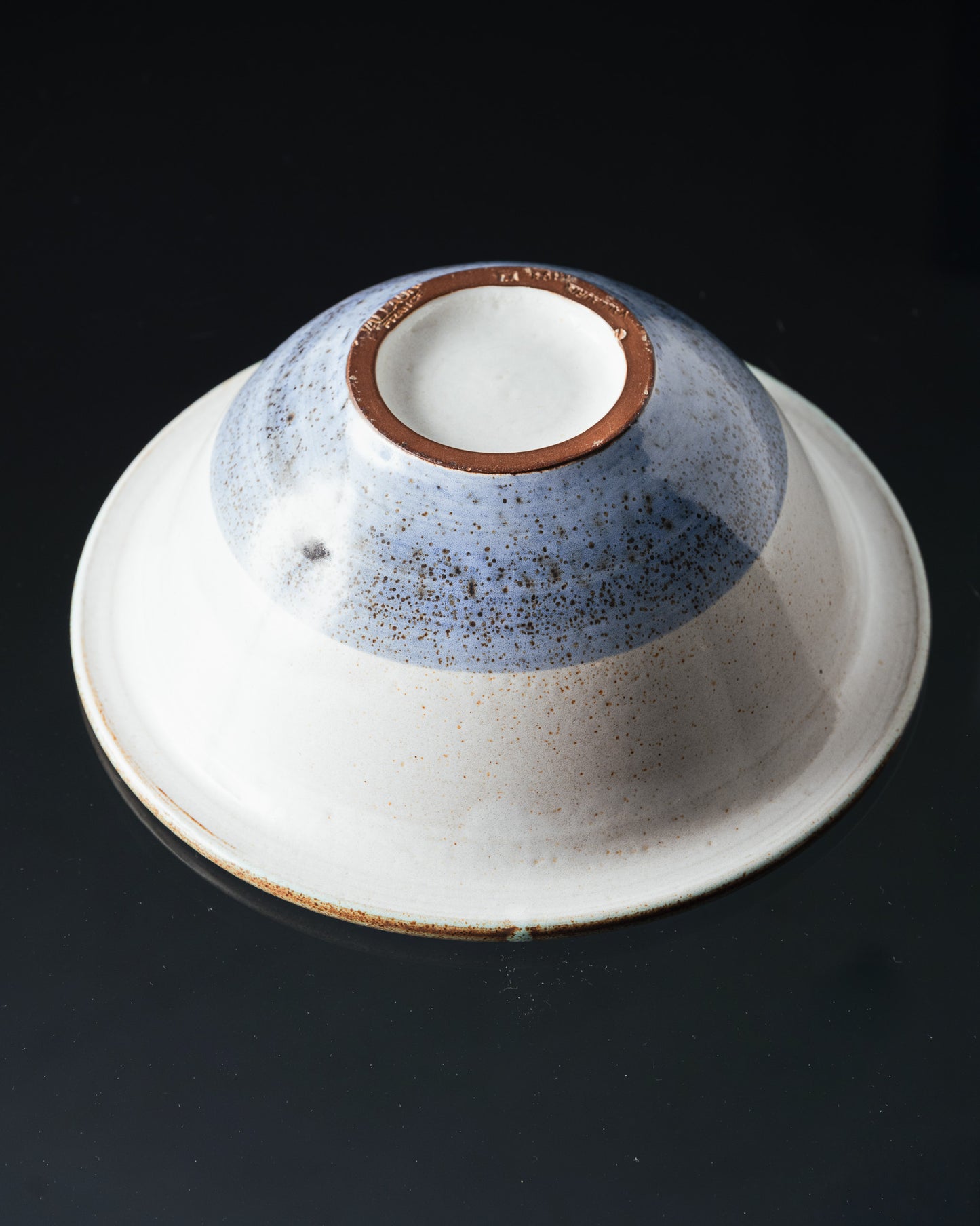 PLAT / SALADIER EN CÉRAMIQUE, LA ROUE, VALLAURIS, 1960s