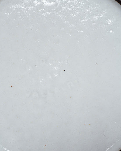 DINNER SERVICE FOR 6 PLATES AND A PLATTER, LA ROUE, VALLAURIS, 1950s