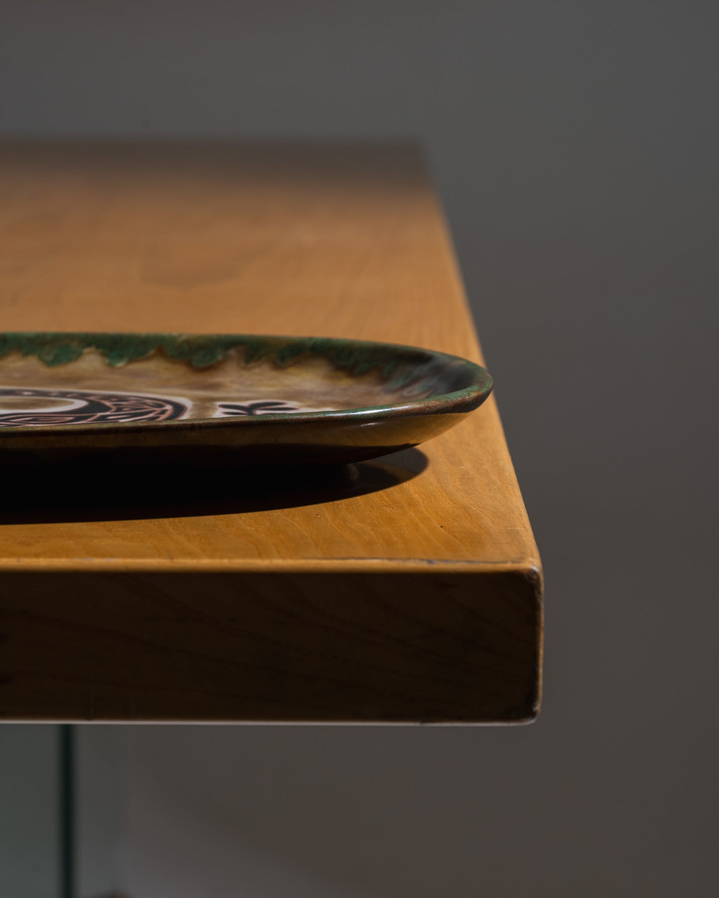 Ceramic plate, Jean Lurçat, 1950s