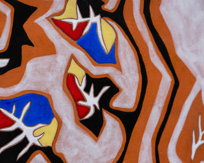 RECTANGULAR CERAMIC DISH, JEAN LURÇAT, 1950s