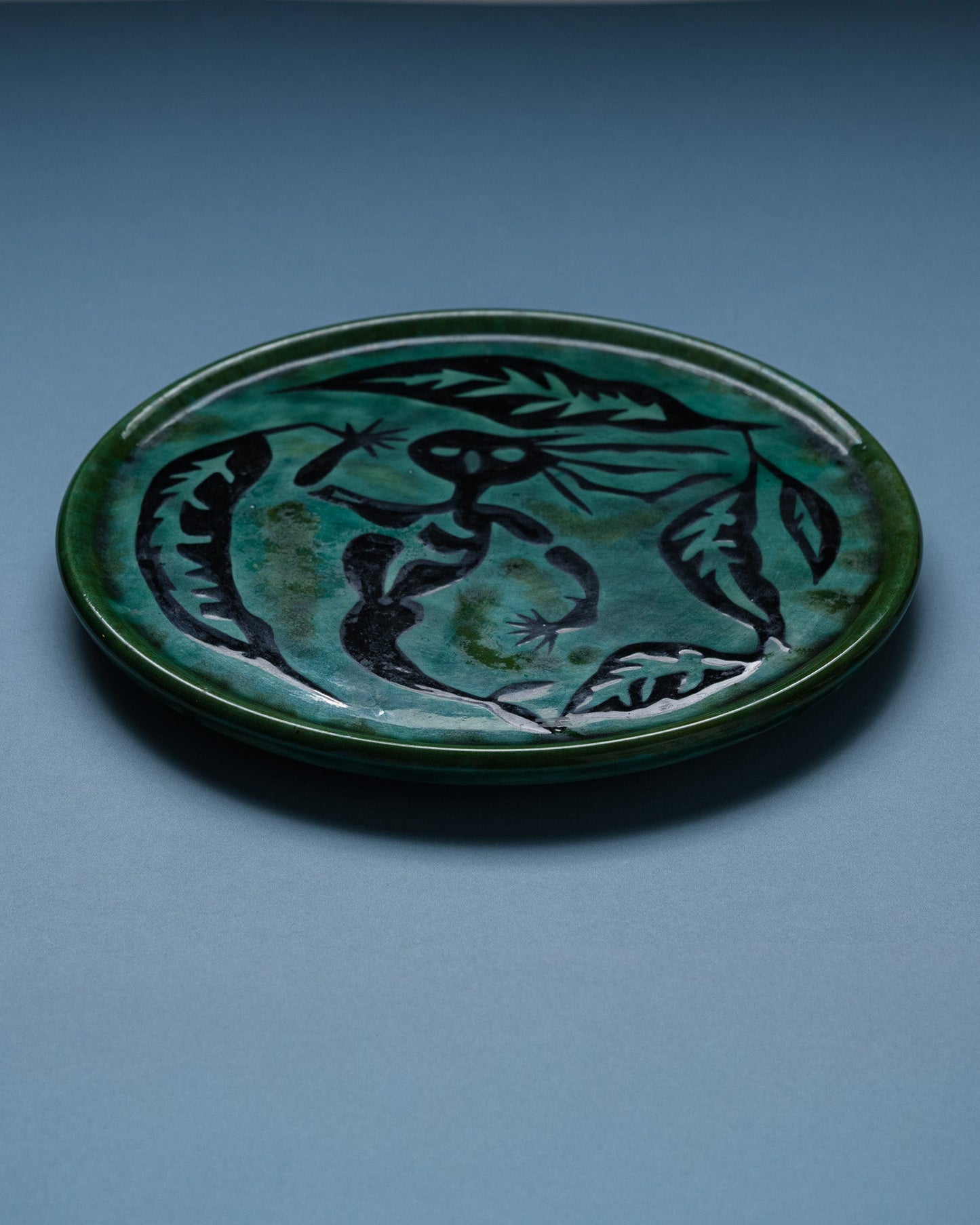 Ceramic plate, Jean Lurçat, 1950s