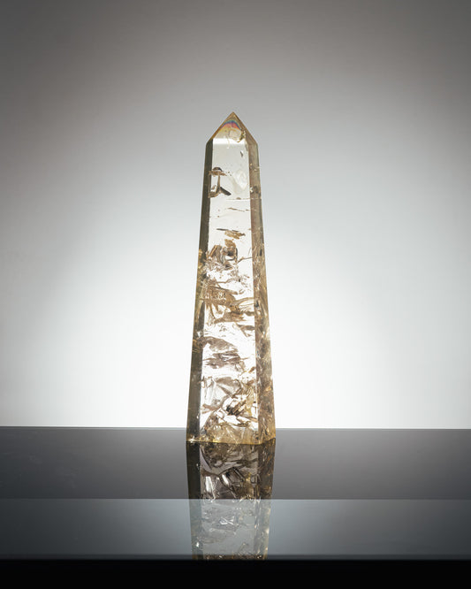 GRAND OBÉLISQUE EN RÉSINE, GIRAUDON, 1970s