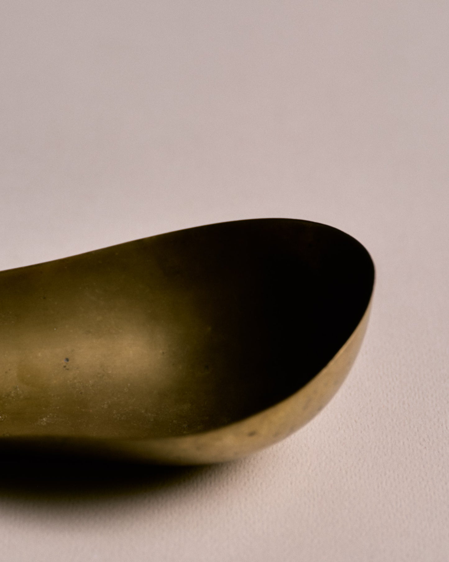 BRASS GRAIN SPOON