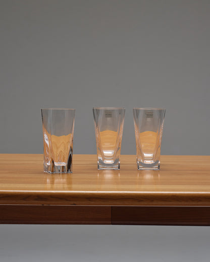 SET DE 5 VERRES EN CRISTAL DE SÈVRES