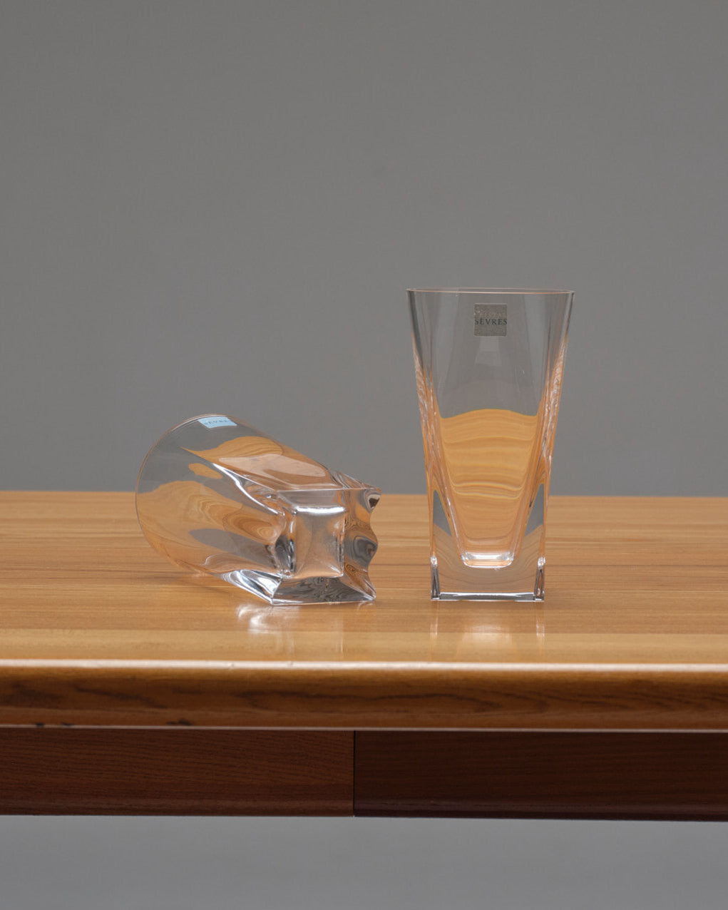 SET DE 5 VERRES EN CRISTAL DE SÈVRES