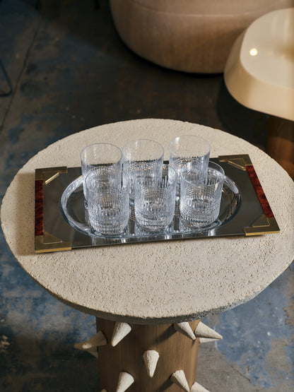SET OF 6 HARMONIE WHISKY GLASSES, BACCARAT, 1970s
