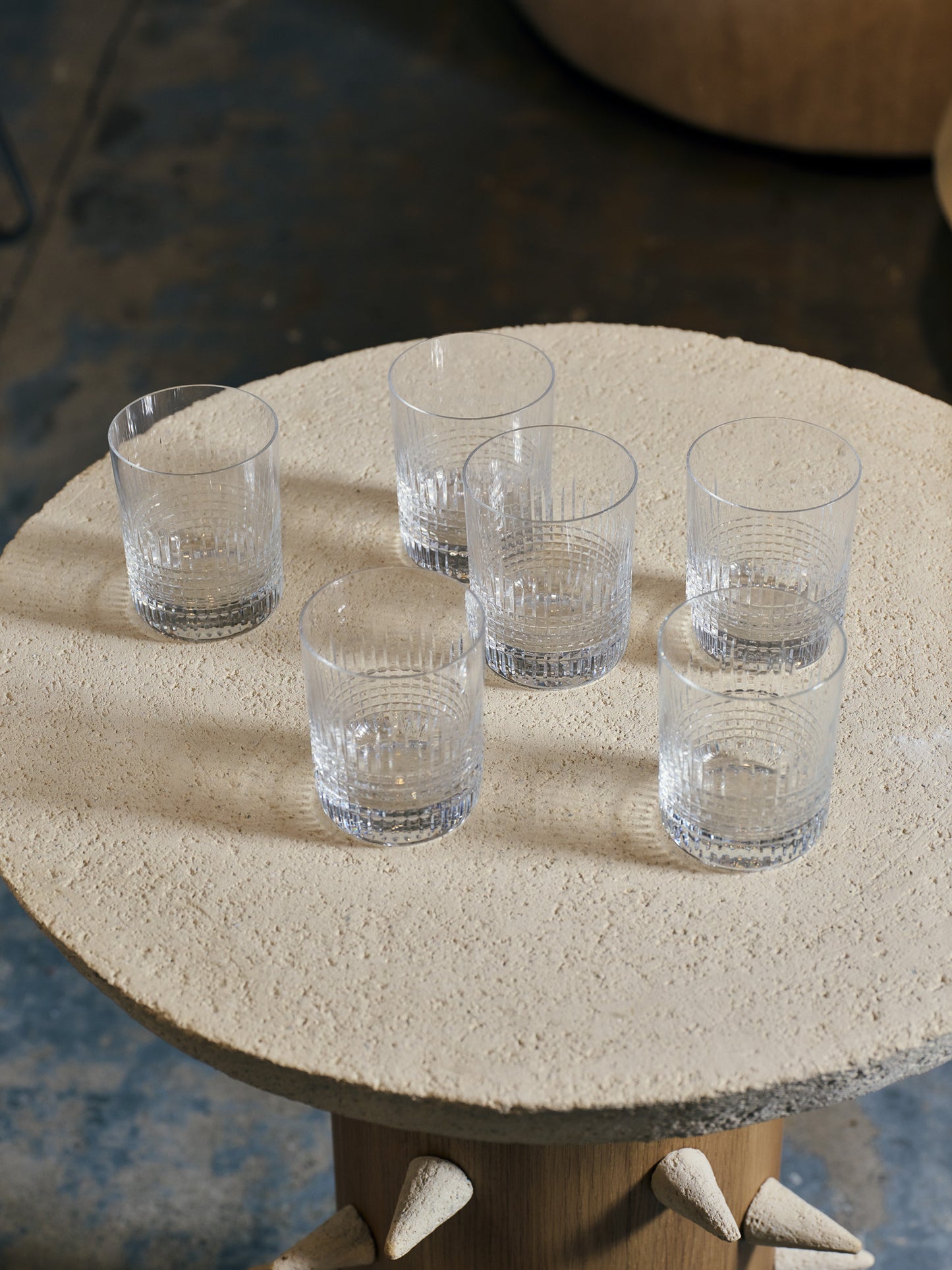 SET OF 6 HARMONIE WHISKY GLASSES, BACCARAT, 1970s