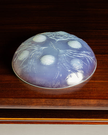 OPALESCENT GLASS BOWL, MARIUS SABINO, 1920s