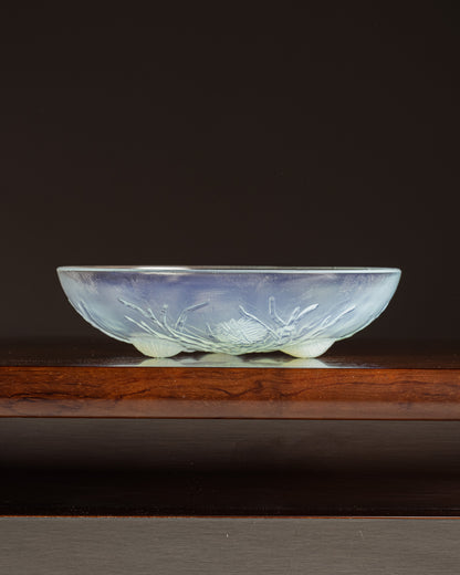 OPALESCENT GLASS BOWL, MARIUS SABINO, 1920s
