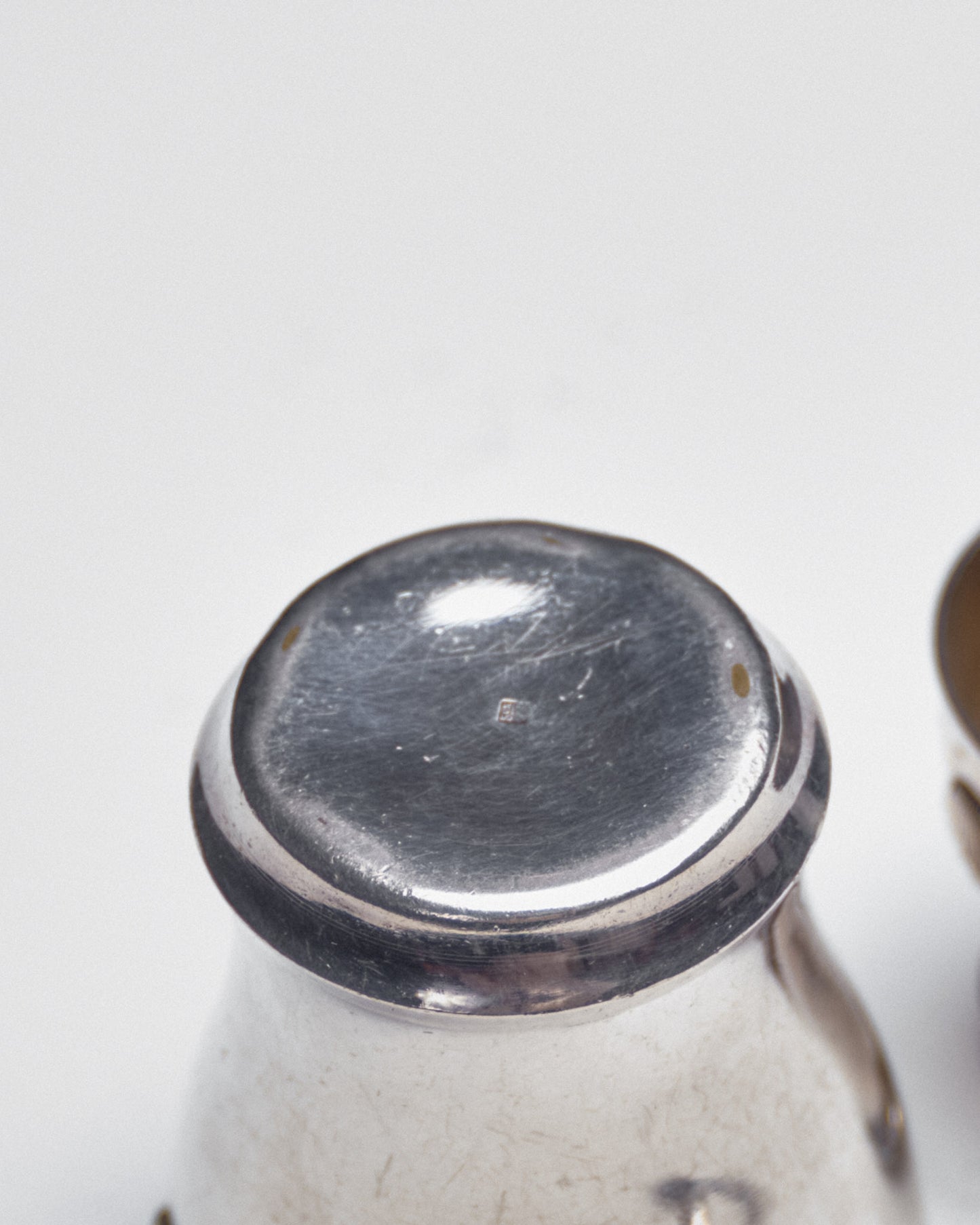 CHRISTOFLE SILVER-PLATED METAL BIRTH GIFT SET