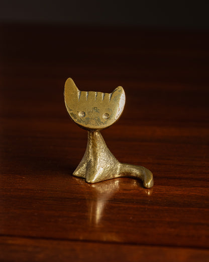 METAL CAT SCULPTURE, WALTER BOSS, 1950s