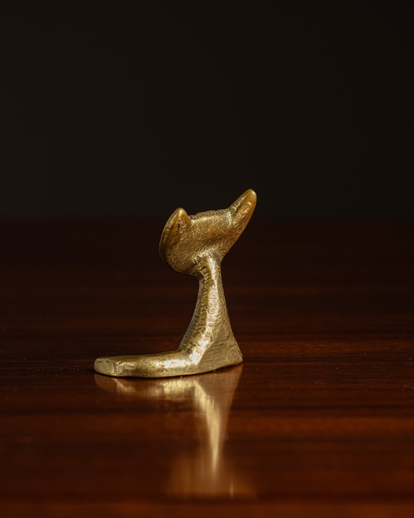 METAL CAT SCULPTURE, WALTER BOSS, 1950s