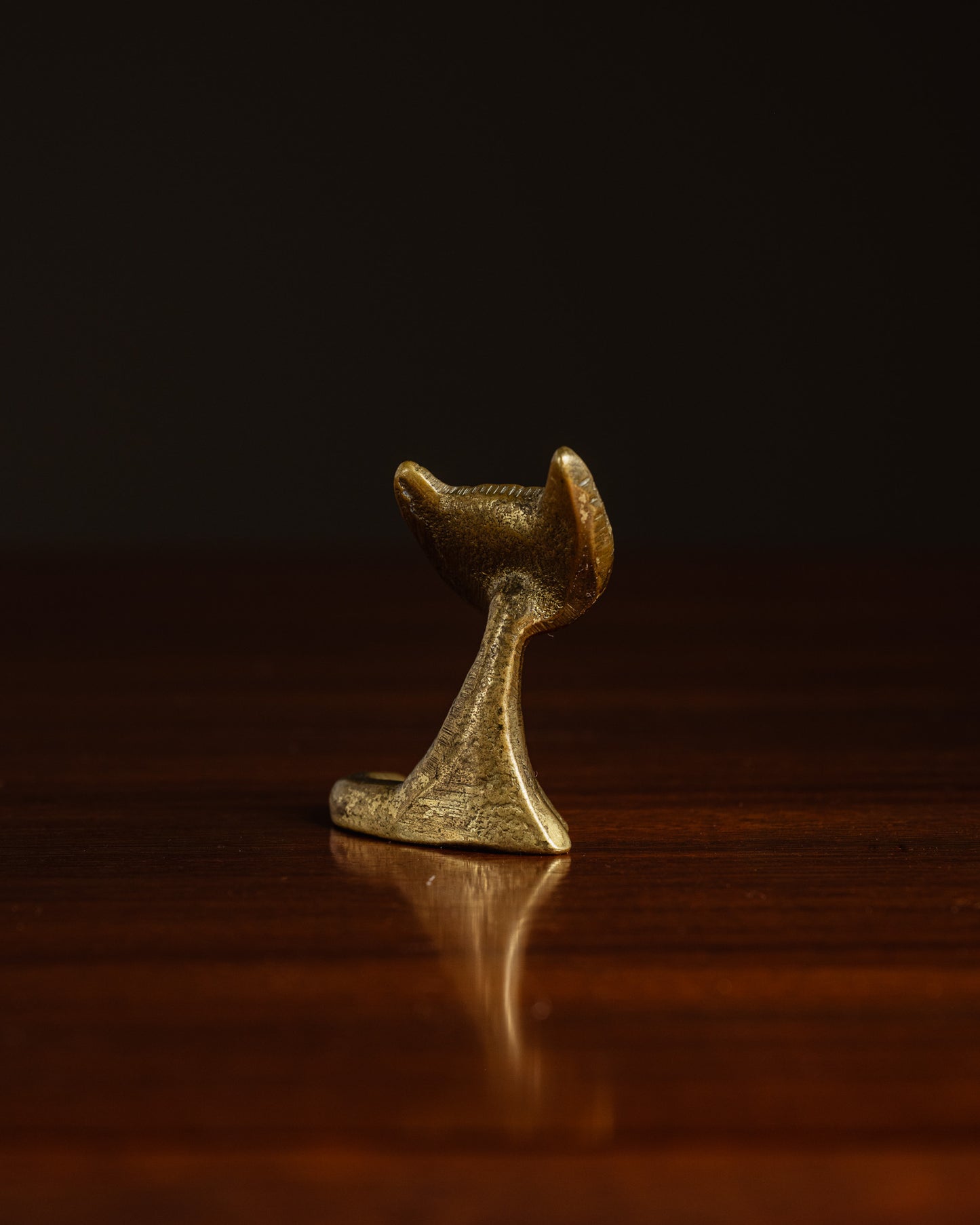 METAL CAT SCULPTURE, WALTER BOSS, 1950s