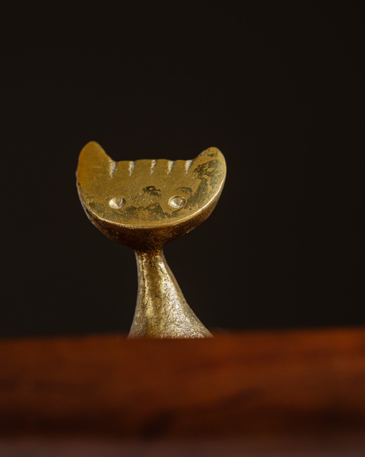 METAL CAT SCULPTURE, WALTER BOSS, 1950s