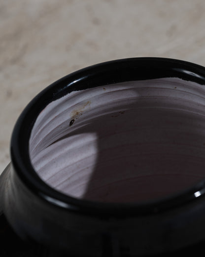 Ceramic vase with proof collar, Mado Jolain, 1950s