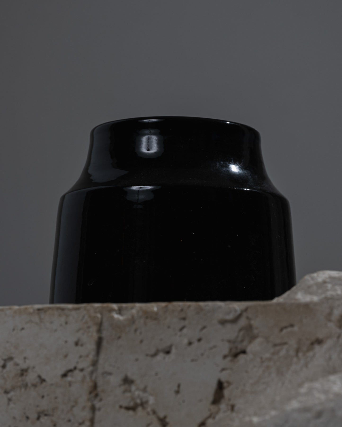 Ceramic vase with proof collar, Mado Jolain, 1950s