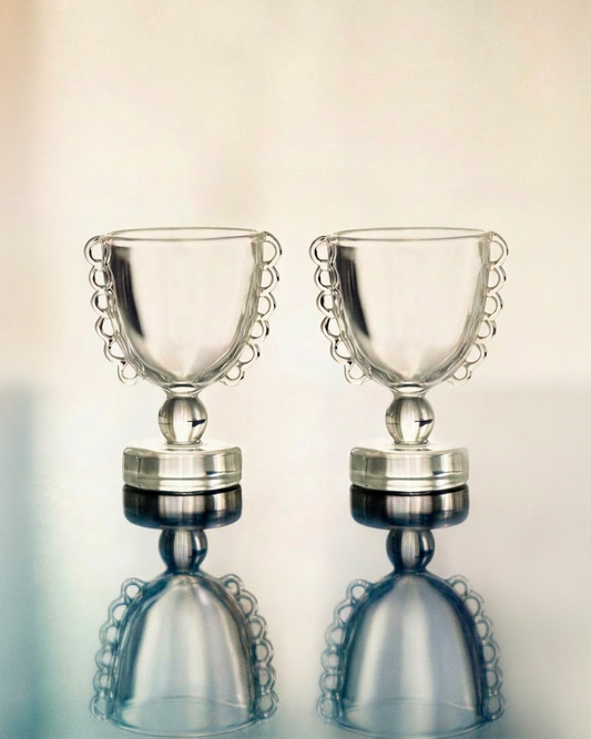 ENSEMBLE DE DEUX COQUETIERS COCO