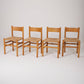 Set of 4 Johan van Heulen chairs 