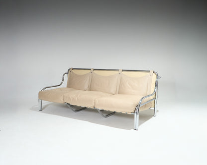 STRINGA 3-SEAT SOFA, GAE AULENTI, 1960s