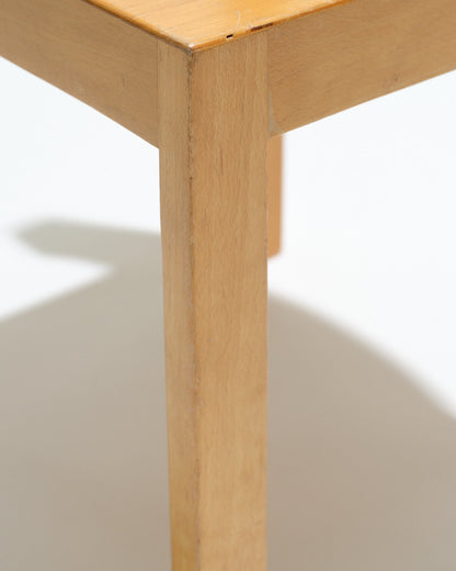 SET DE 4 CHAISES EMPILABLES EN BOIS, 1950s