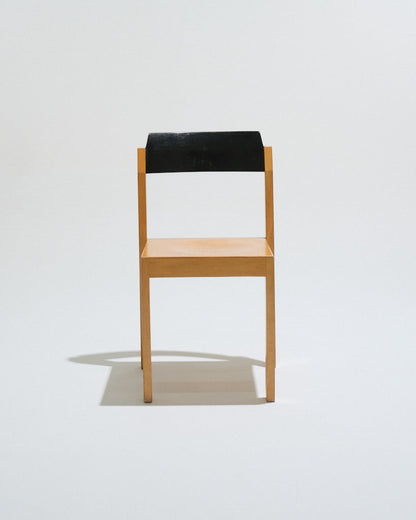 CHAISE EMPILABLE EN BOIS, 1950s