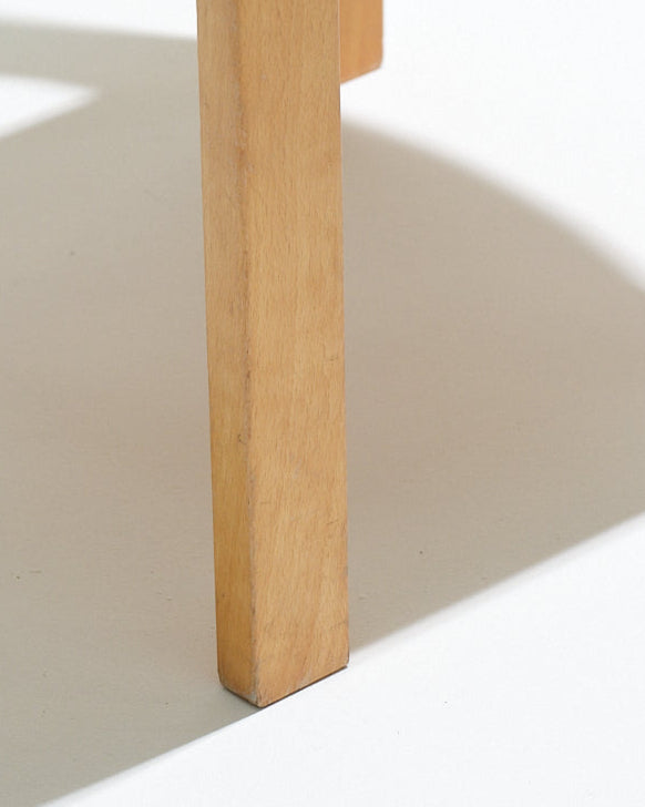 CHAISE EMPILABLE EN BOIS, 1950s