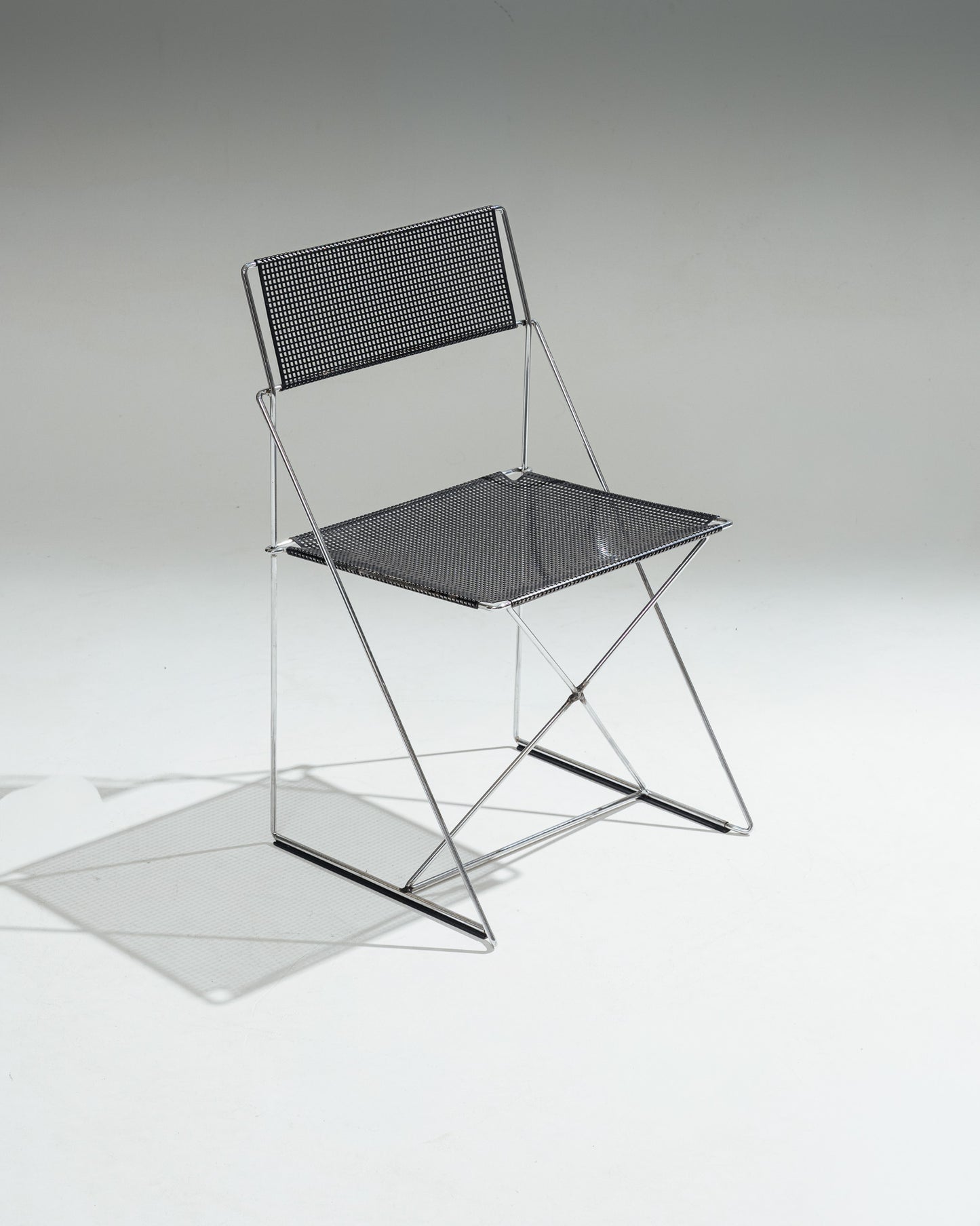PAIR OF 'X-LINE' CHAIRS, NIELS JORGEN HAUGESEN, 1970s