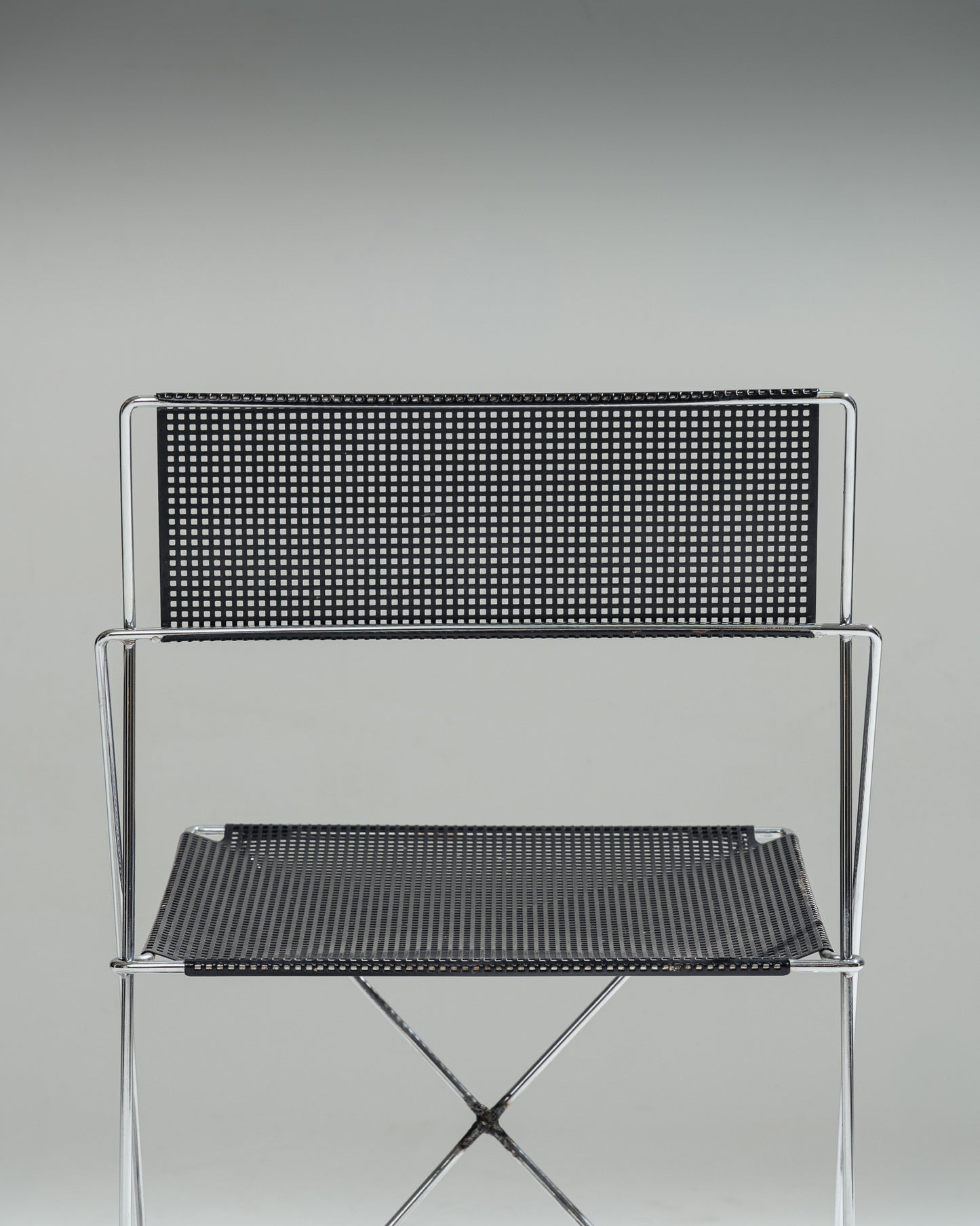 PAIR OF 'X-LINE' CHAIRS, NIELS JORGEN HAUGESEN, 1970s