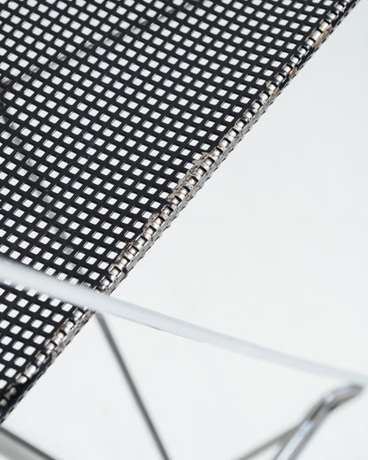 CHAISE EN MÉTAL 'X-LINE', NIELS JORGEN HAUGESEN, 1970s