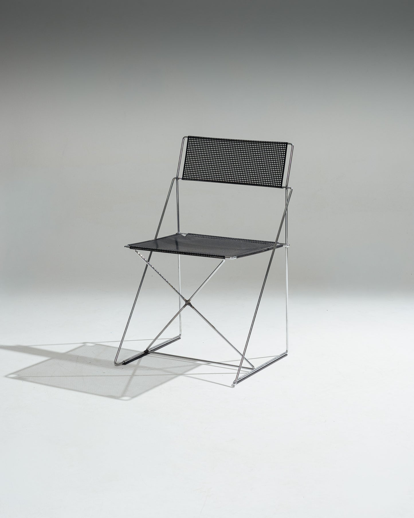 PAIR OF 'X-LINE' CHAIRS, NIELS JORGEN HAUGESEN, 1970s
