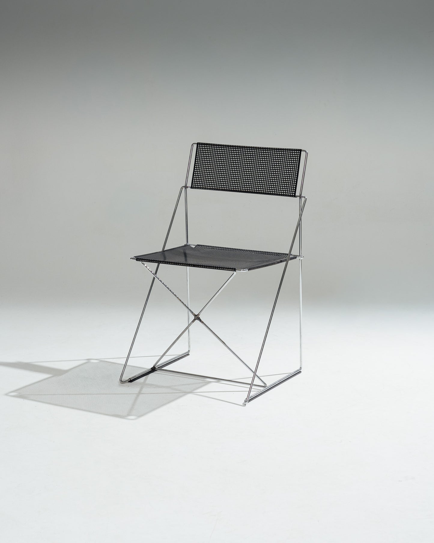PAIR OF 'X-LINE' CHAIRS, NIELS JORGEN HAUGESEN, 1970s
