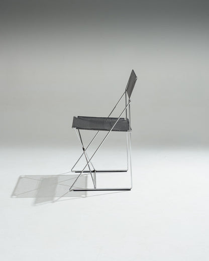 PAIR OF 'X-LINE' CHAIRS, NIELS JORGEN HAUGESEN, 1970s