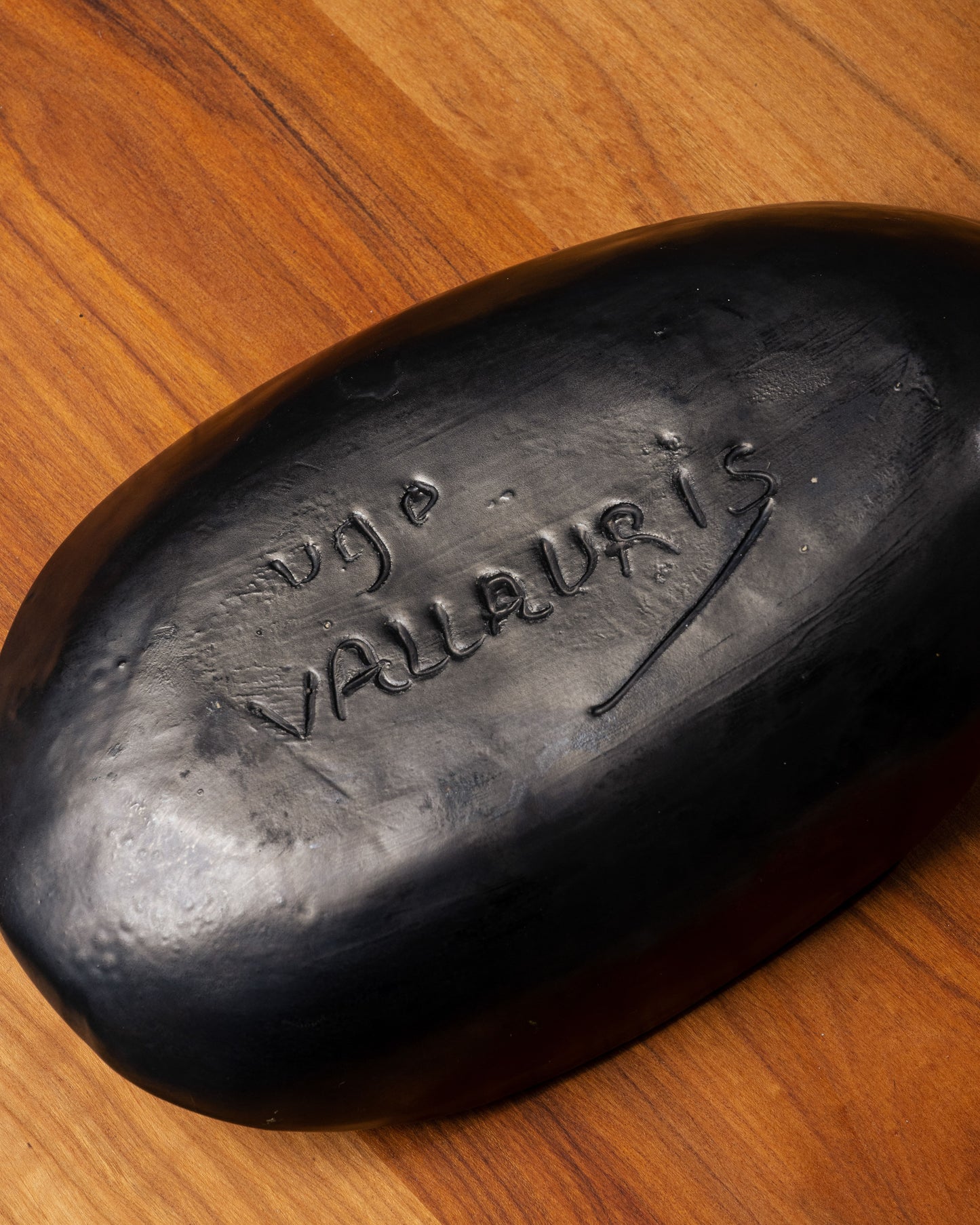 Ceramic bowl with stylized face, 1960s