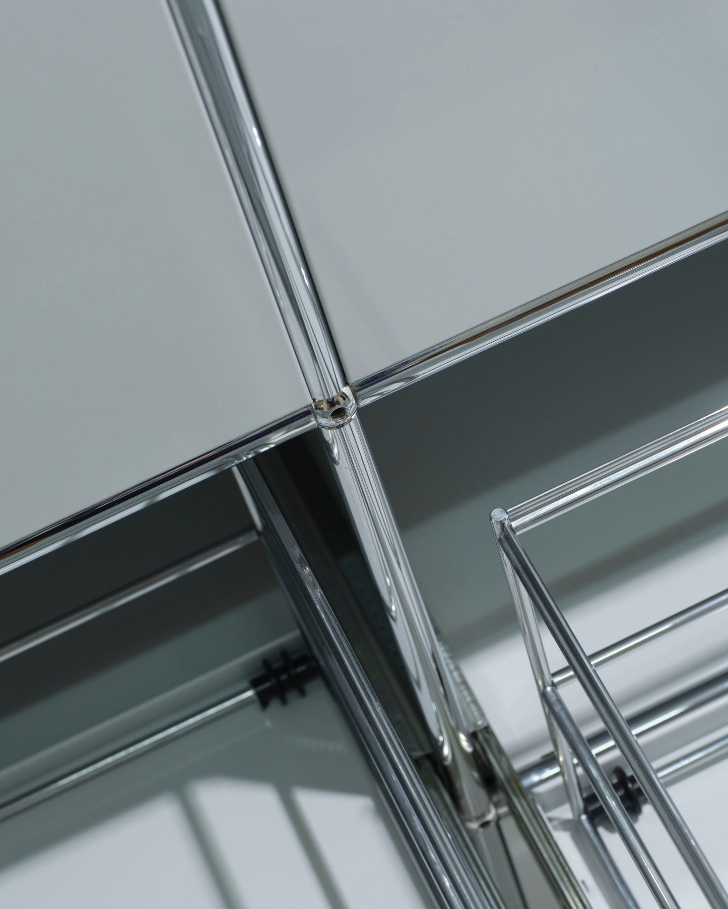 USM Haller metal storage unit, 6 modules, 2000s