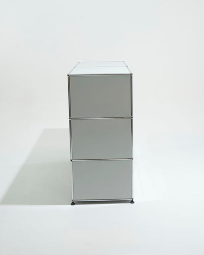 USM Haller metal storage unit, 6 modules, 2000s