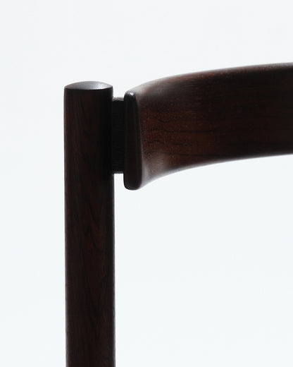 PAIRE DE CHAISES EN PALLISANDRE, HUGO FRANDSEN, 1970s