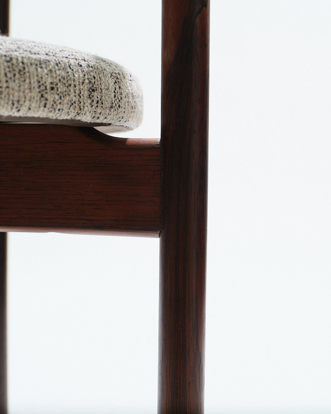 PAIRE DE CHAISES EN PALLISANDRE, HUGO FRANDSEN, 1970s