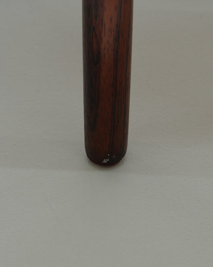 PAIRE DE CHAISES EN PALLISANDRE, HUGO FRANDSEN, 1970s