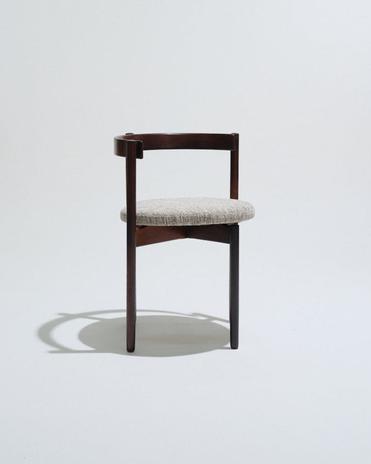 PAIRE DE CHAISES EN PALLISANDRE, HUGO FRANDSEN, 1970s