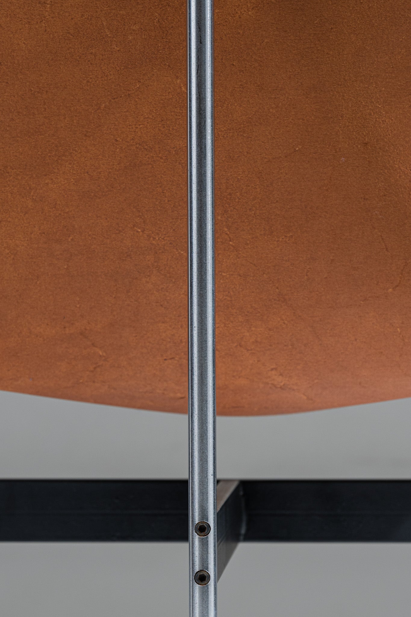 3LC CHAIR IN LEATHER AND METAL, LITTELL &amp; KATAVOLOS, 1960s