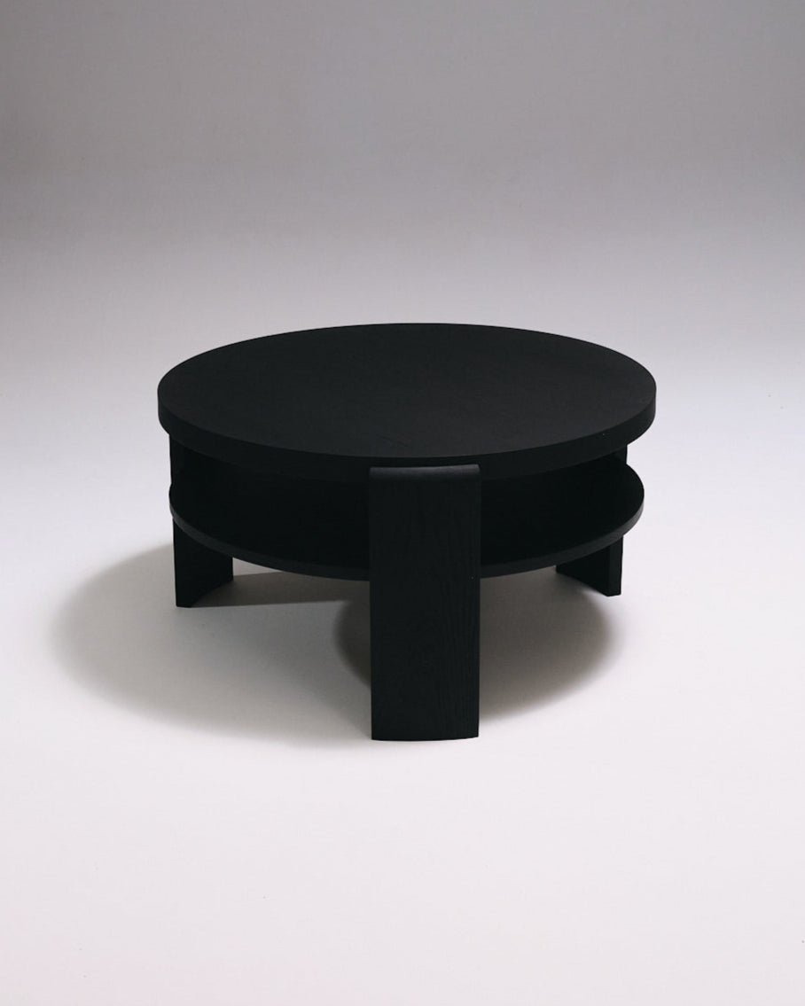 TABLE BASSE SPINA BOIS NOIR