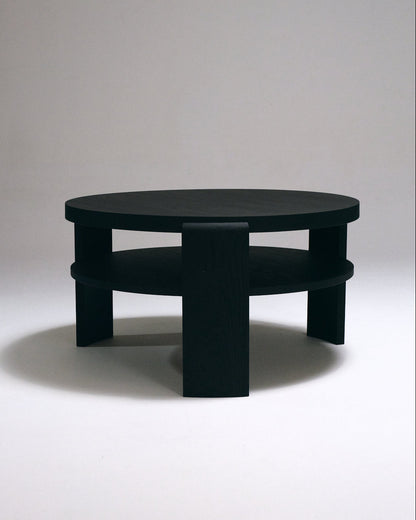 TABLE BASSE SPINA BOIS NOIR