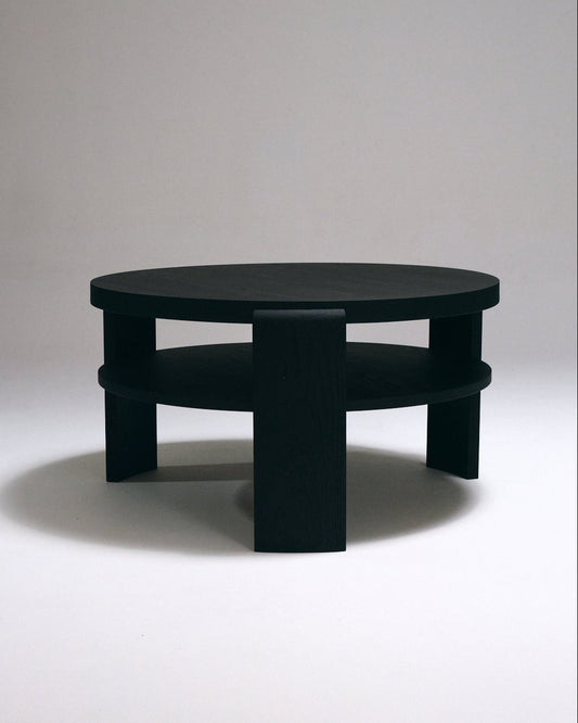 TABLE BASSE SPINA BOIS NOIR