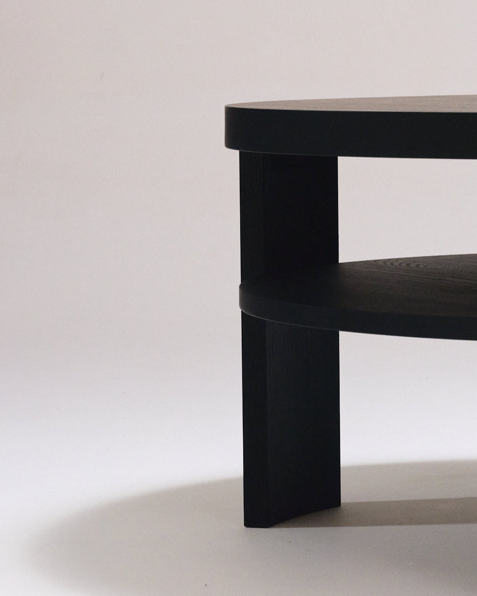 TABLE BASSE SPINA BOIS NOIR