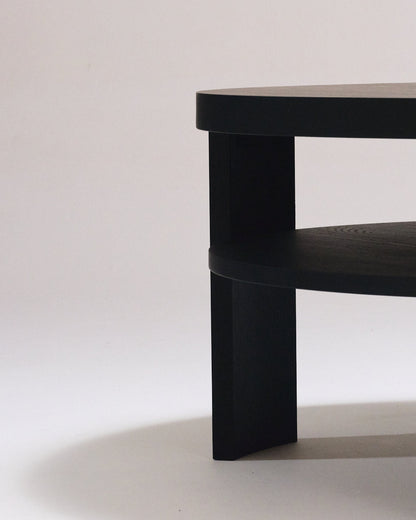 TABLE BASSE SPINA BOIS NOIR