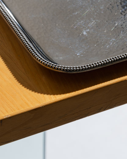 PLATEAU EN MÉTAL ARGENT, JEAN DESPRÉS, 1930s