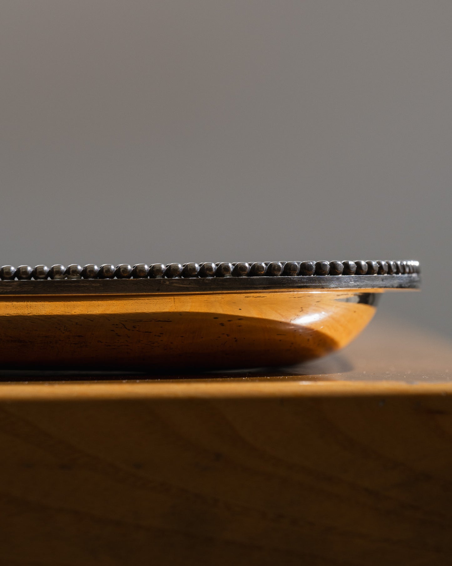 PLATEAU EN MÉTAL ARGENT, JEAN DESPRÉS, 1930s