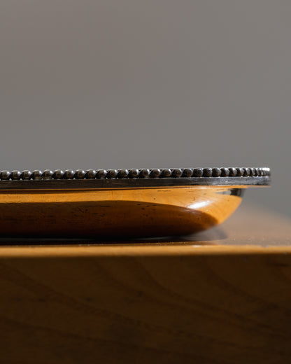 PLATEAU EN MÉTAL ARGENT, JEAN DESPRÉS, 1930s