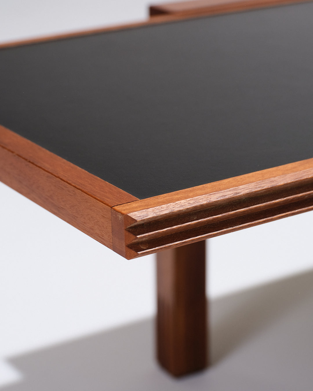 Wooden coffee table, Bernard Vuarnesson, 1970s